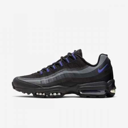 Nike Shoes Air Max 95 Ultra | Black / Anthracite / Dark Grey / Racer Blue