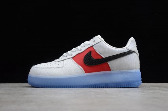 Men's | Nike Air Force 1 07 White Black Midnight Red Peak White CT2295-110 Running Shoes