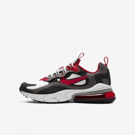 Nike Shoes Air Max 270 React | Iron Grey / Black / White / University Red