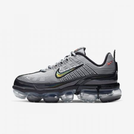 Nike Shoes Air VaporMax 360 | Metallic Silver / Metallic Dark Grey / Black / Max Orange