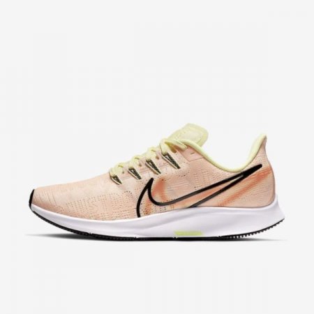 Nike Shoes Air Zoom Pegasus 36 Premium Rise | Crimson Tint / Luminous Green / Orange Trance / Black