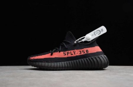 Men's | Adidas Yeezy Boost 350V2 Core Black Red BY9612