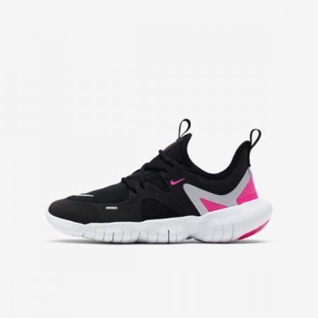 Nike Shoes Free RN 5.0 | Black / Hyper Pink / Anthracite / Metallic Silver