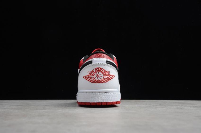 Men's | Air Jordan 1 Low Chicago White Gym Red Black  Basketball Shoes