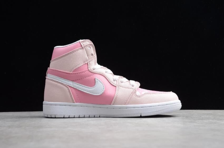 Men's | Air Jordan 1 High OG Pink White Basketball Shoes
