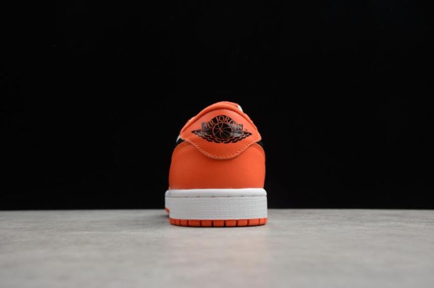 Women's | Air Jordan 1 Low OG Shattered Backboard Orange Black-White Basketball Shoes