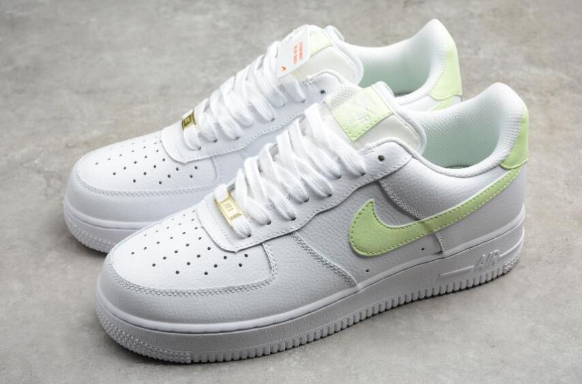 Men's | Nike Air Force 1 07 Low White Barely Volt 315115-155 Running Shoes