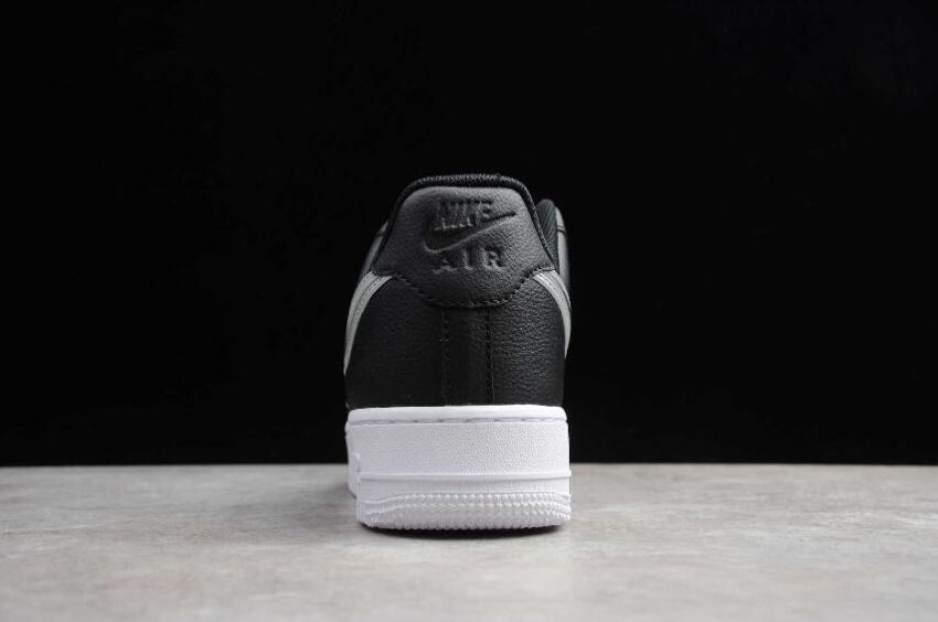 Men's | Nike Air Force 1 07 Black Metallic Silver White AO2441-003 Running Shoes