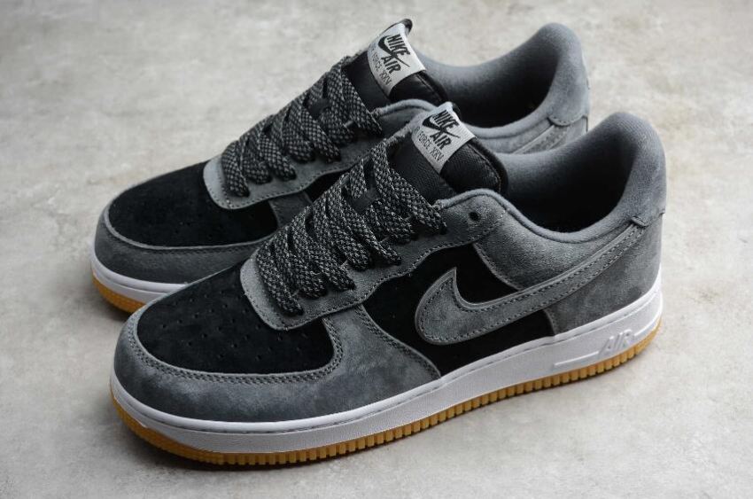 Men's | Nike Air Force 1 07 Gray Black Gray AQ8741-901 Running Shoes