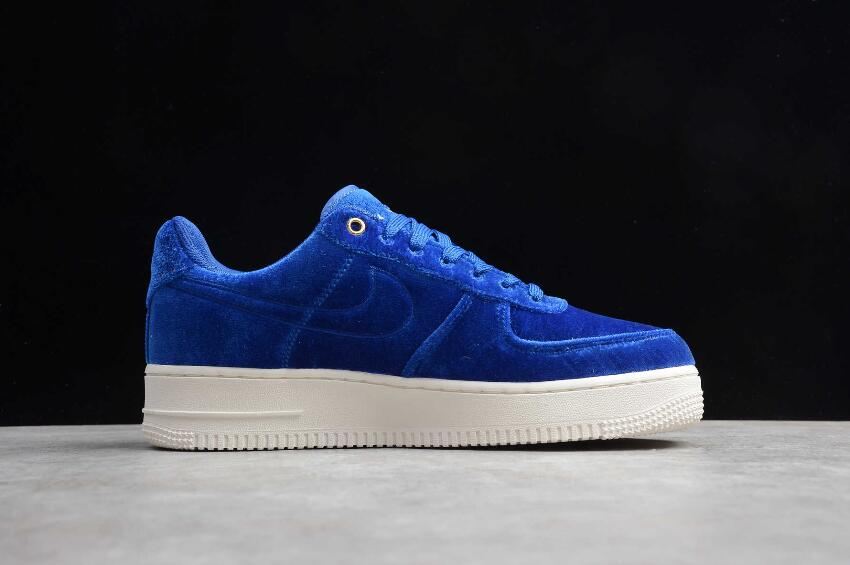 Women's | Nike Air Force 1 07 PRM 3 Blue Void Sail White AT4144-400 Running Shoes