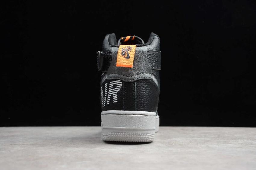 Men's | Nike Air Force 1 07 PRM 2 Black Grey CQ0449-001 Running Shoes