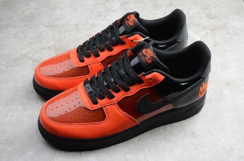 Men's | Nike Air Force 1 07 PRM 2 Black Team Cranige CT1251-006 Running Shoes
