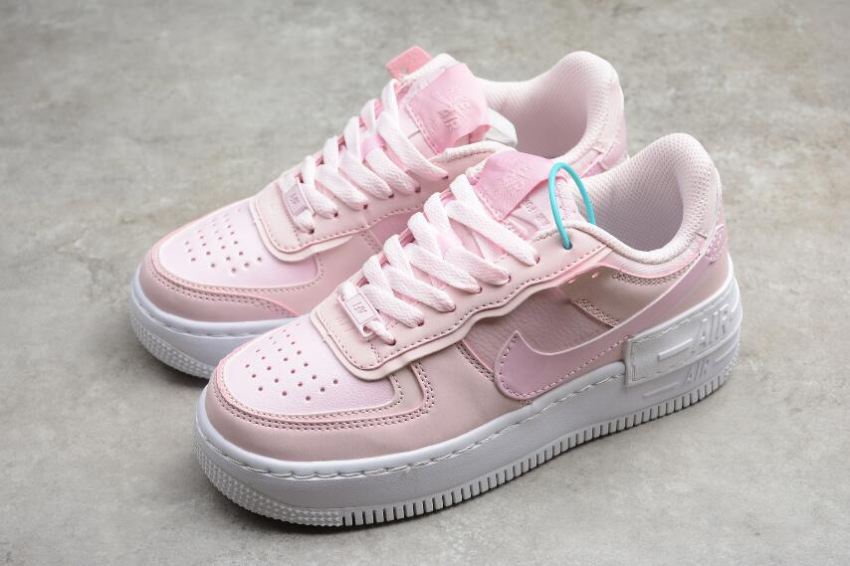 Women's | Nike Air Force 1 Shadow SE Pink White CV3020-600 Running Shoes