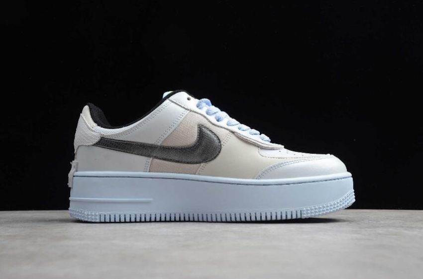 Men's | Nike Air Force 1 Shadow Pure Platinum Smoke Grey CV3027-001 Running Shoes