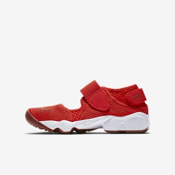 Nike Shoes Air Rift | Habanero Red / White / Mars Stone