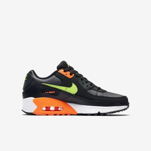 Nike Shoes Air Max 90 | Black / Total Orange / Dark Smoke Grey / Ghost Green