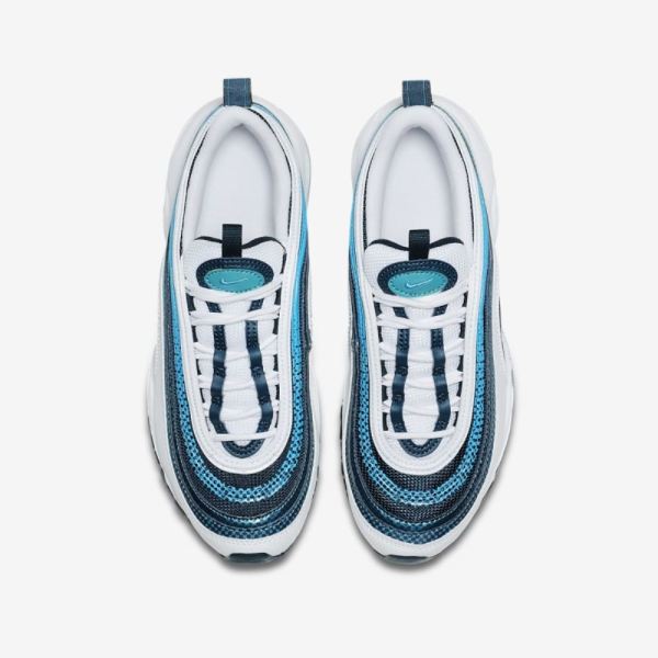 Nike Shoes Air Max 97 | White / Nightshade / Blue Fury / Spirit Teal