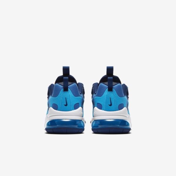Nike Shoes Air Max 270 React | Blue Void / Coast / Topaz Mist / Blue Stardust