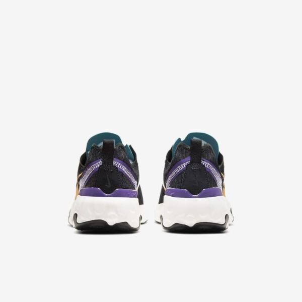 Nike Shoes Renew Element 55 PRM | Black / Mineral Teal / Voltage Purple / Pollen Rise