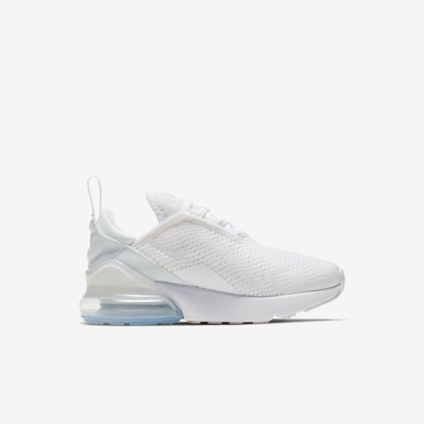 Nike Shoes Air Max 270 | White / Metallic Silver / White