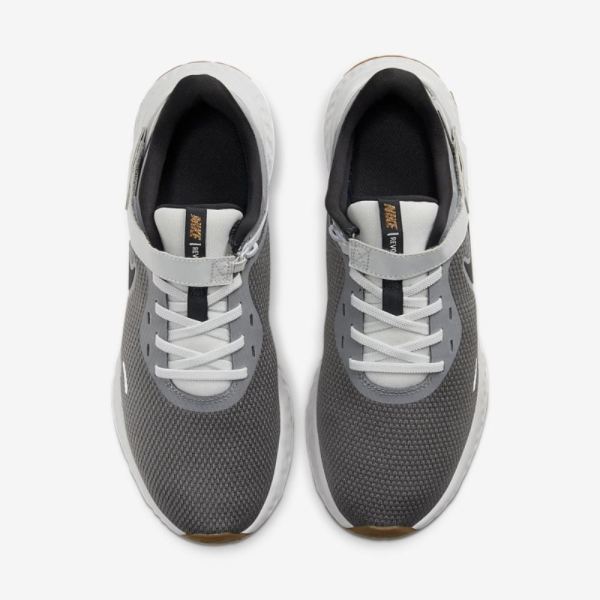 Nike Shoes Revolution 5 FlyEase | Smoke Grey / Photon Dust / Metallic Copper / Dark Smoke Grey