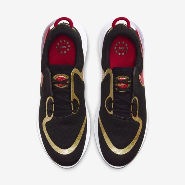 Nike Shoes Joyride Dual Run | Black / White / Gym Red / Metallic Gold