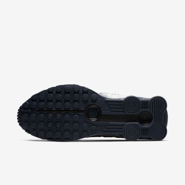 Nike Shoes Shox R4 | Midnight Navy / Metallic Silver / Black