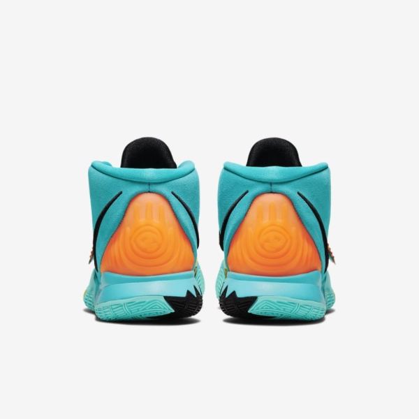 Nike Shoes Kyrie 6 | Oracle Aqua / Opti Yellow / Total Orange / Black