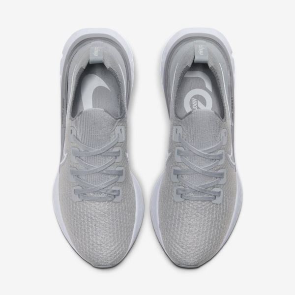 Nike Shoes React Infinity Run Flyknit | Cool Grey / Wolf Grey / Metallic Silver / White