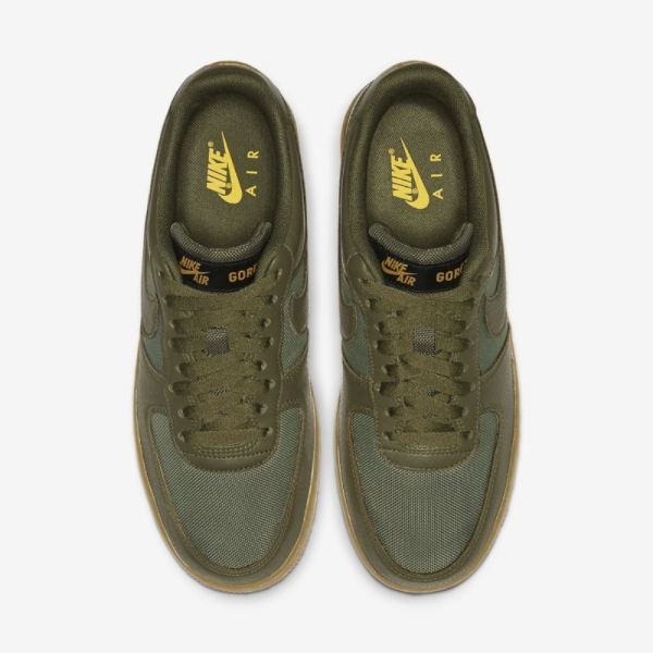 Nike Shoes Air Force 1 GORE-TEX ? | Medium Olive / Gold / Black / Sequoia