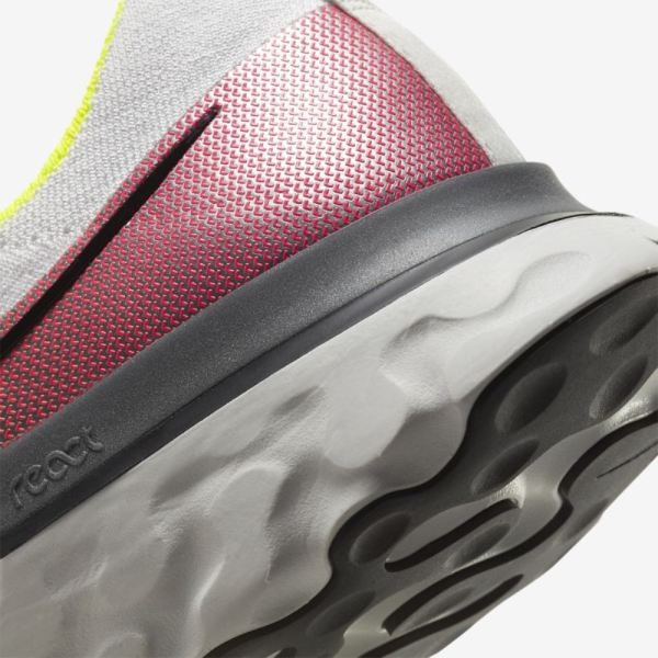 Nike Shoes React Infinity Run Flyknit | Platinum Tint / Pink Blast / Total Orange / Black