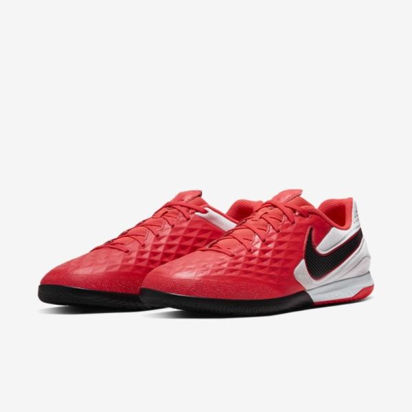 Nike Shoes React Tiempo Legend 8 Pro IC | Laser Crimson / White / Black