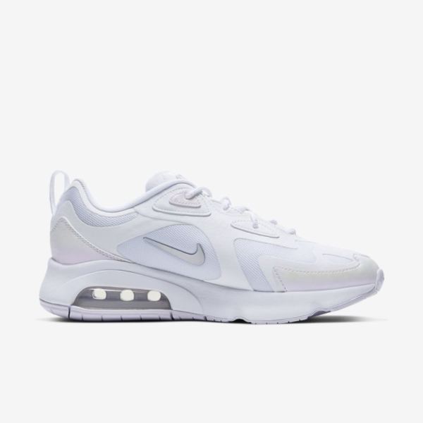 Nike Shoes Air Max 200 | White / Metallic Silver / Barely Grape