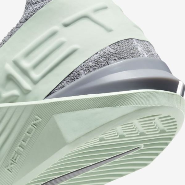 Nike Shoes React Metcon | Wolf Grey / Pistachio Frost / Deep Royal Blue / Metallic Gold